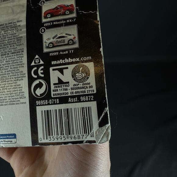 Matchbox Coca-Cola 2001 '01 Ford Explorer SUV Pickup Truck Black Diecast - Picture 8 of 8